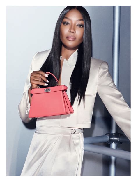 naomi campbell fendi|Naomi Campbell Stars in Fendi’s Peekaboo Bag Spring 2023 .